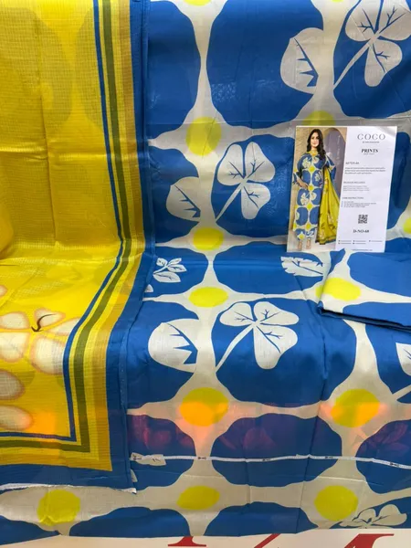 Coco Printed Swizz Lawn Unstitched Pakistani Dress